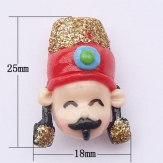 Adorable Polymer Clay Beads, mixed, 16-29x18-20x13-20mm, Hole:Approx 1.5mm, Sold By PC