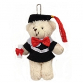 momo doctor bear, with Shu Velveteen, two colors for choice, 15cm with hat