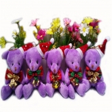 momo bear, decoration for Christmas presents and trees, more colors for choice, 12cm