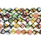 Natural Tibetan Agate Dzi Beads, Round, different size for choice & Customized & faceted & two tone,