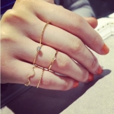 5 Pcs/ set  fashion Korean styles  sample finger ring sets Joint ring