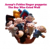 Finger pair Parent-child toys -The Boy Who Cried Wolf