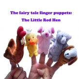 Finger pair Parent-child toys -The Little Red Hen