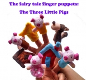 Finger pair Parent-child toys -The Three Little Pigs