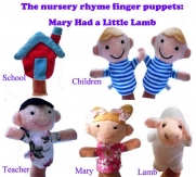 Finger pair Parent-child toys-Mary had a little lamb
