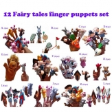 Finger pair Parent-child toys-12 Fairy tales finger puppets set
