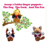 Finger pair -Dogs, cocks and foxes