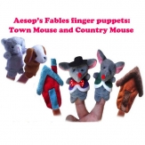 Finger pair -Town Mouse and Country Mouse