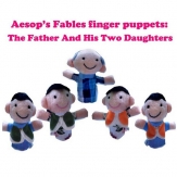 Finger pair -father and his two daughters
