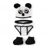 Baby photography clothing knitted-Panda