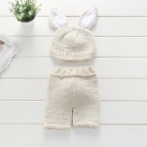 Baby photography clothing knitted-Rabbit
