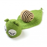 Baby photography clothing knitted-Snail