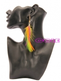Fashion Colorful  feather  earrings  fashion  earrings
