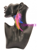 Fashion Colorful  feather  earrings  fashion  earrings for party
