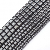 3,4,6,8mm Faceted Cube Black Hematite Beads Natural Stone Bead
