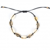 Hand made adjustable  sea shell bracelets  fashion bracelets