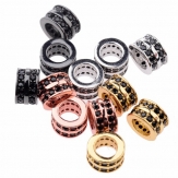 7*8mmcylinder shape DIY Micro Cubic Zirconia beads