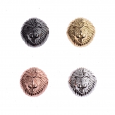 13mm Lion head shape DIY Micro Cubic Zirconia beads