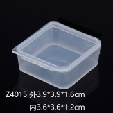 Z4015 39*39*16mm PP material flip plastic box