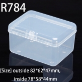 R784  82*62*47mm PP material flip plastic box