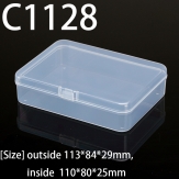 C1128  113*84*29mm  PP material flip plastic box