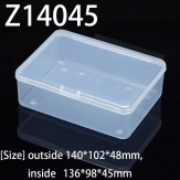 Z14045  140*102*48mm  PP material flip plastic box