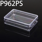 P962PS  94*63*22mm  Round PS plastic box, parts box, storage box, transparent white