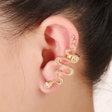 fashion rhinestone snake   ear cuff  earring wrap sold by pcs