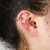 fashion   star  ear cuff  earring wrap sold by pcs