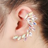 colorful AB color rhinestone beads ear cuff  ear wrap sold by pcs