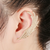 wing and rhinestone   ear cuff  ear wrap sold by pcs
