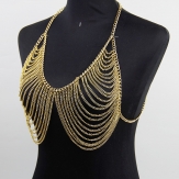 Jewelry body chain  crystal rhinestone bra body chain body jewelry bra body chain