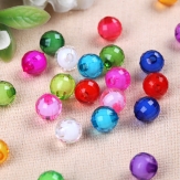 8MM beads, beads, earth beads, 96 faces, acrylic beads, loose beads, wholesale catties, DIY beaded materials