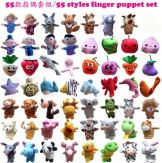 Finger pair  55 pcs  fingers puppet sets  in different styles