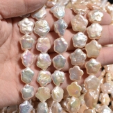 12-13mm DIY flower  five star  Baroque freashwater pearls  sold by strands