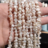 8-9mm Freshwater Pearl Jewelry Baroque Pearl reborn  pearls DIY beads