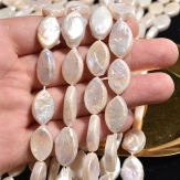 eye shape   Baroque freashwater pearls  sold by strands