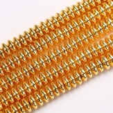 4-8mm  round  golden Color  hematite  beads 15.5