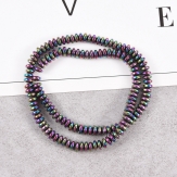 4-8mm colorful   hematite  beads 15.5