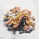 6MM wave  nature Color  hematite  beads 15.5