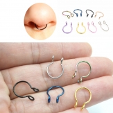 rose rings   nose studs  s shape  nose rings