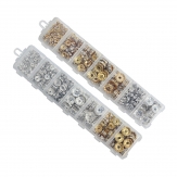 DIY  rhinestone spacer brass  spacer  Rondelle rhinestone beads