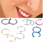 316 rose rings   nose studs  round  shape  nose rings