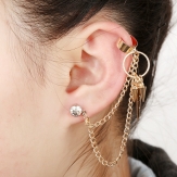 fashion style  punk earring spike earrings punk earrings clips