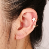 fashion  5 star   earring punk  earring clips