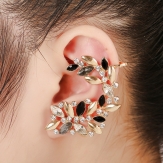 flower  earrings  hooks rhinestone  earrings    earring punk  earring clips
