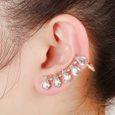 fashion drop  earrings    earring punk  earring clips