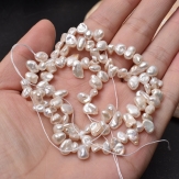 5-6mm  DIY  Baroque Pearl   freshwater pearls sold by  strands   freshwater pearls