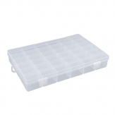 Plastic Bead Container, Rectangle  plastic boxes  27*17*4.1cm 36 rooms