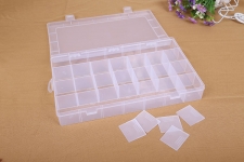 Plastic Bead Container, Rectangle  plastic boxes 34.8cm*22cm*4.8cm